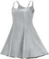 Amelia Mini Chemise Limited Silver Pewter