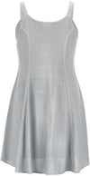 Amelia Mini Chemise Limited Silver Pewter