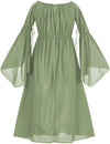 Oona Maxi Chemise Limited Edition Lemongrass Green