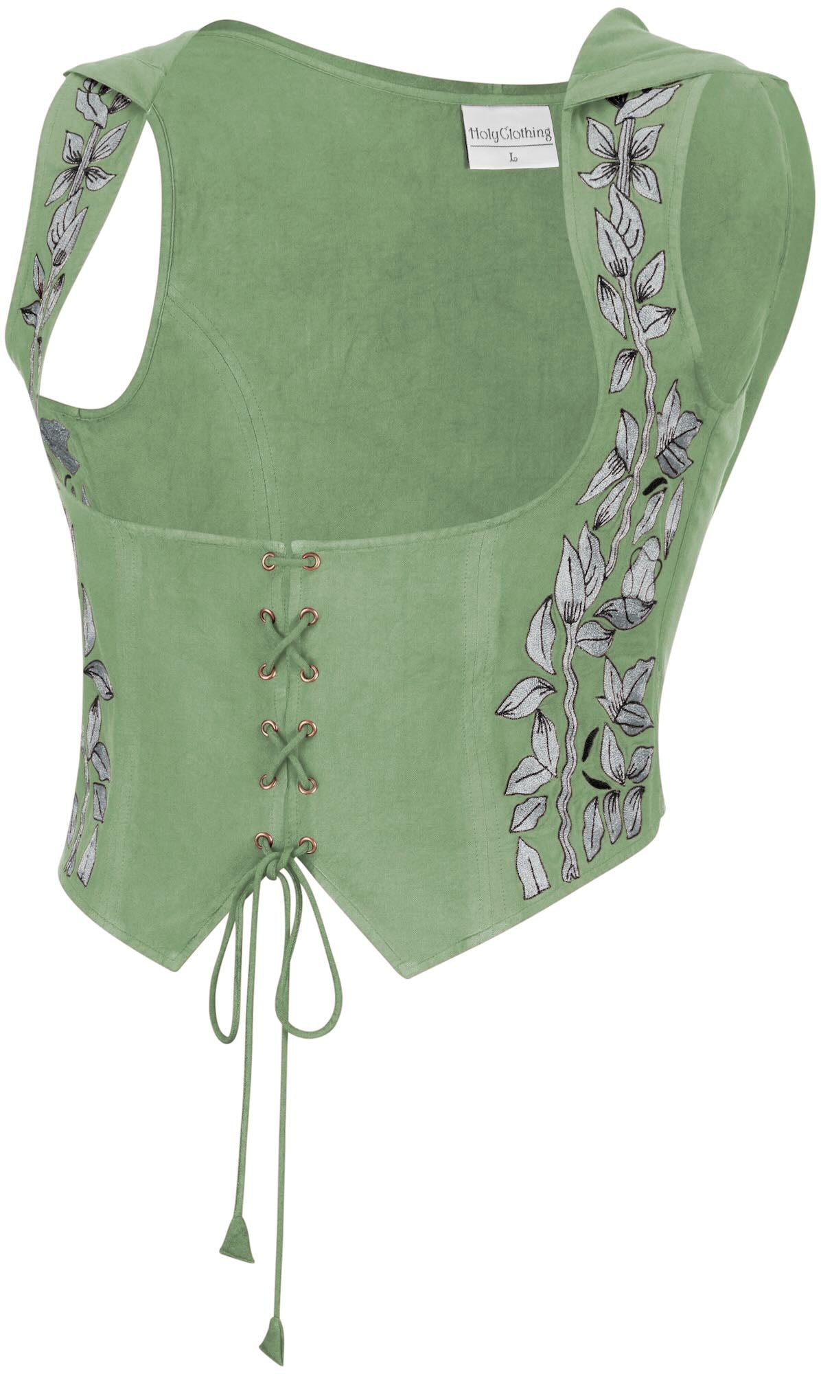 Tauriel Top Silver Embroidery