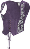 Tauriel Top Limited Edition Midnight Lavender Silver Embroidery