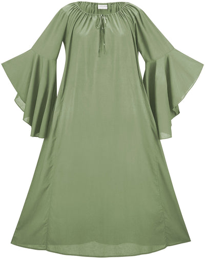 Angeline Maxi Chemise Limited Edition Lemongrass Green