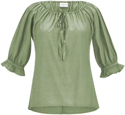 Brigid Tunic Limited Edition Lemongrass Green